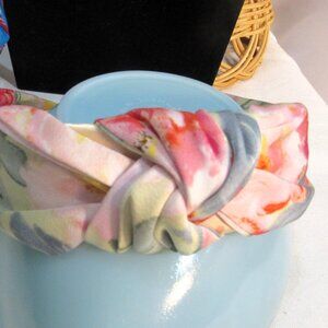 HEAD BAND HAIR BAND NEW FABRIC KNOT FLORAL PATTERN